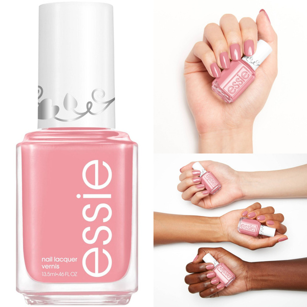 Nail polish swatch / manicure of shade essie Just Grow With It