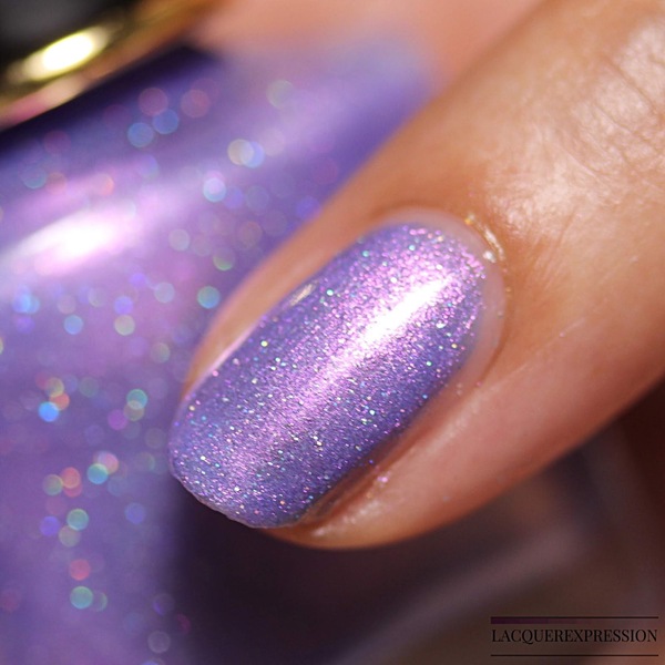 Nail polish swatch / manicure of shade Born Pretty Tender