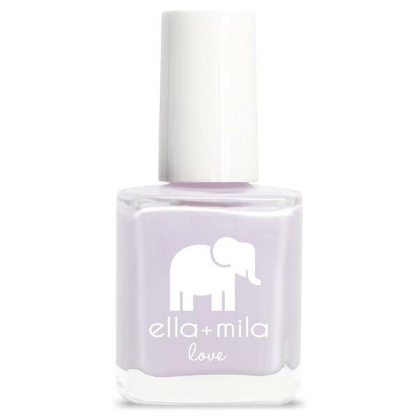 Nail polish swatch / manicure of shade Ella and Mila Lilac Luster