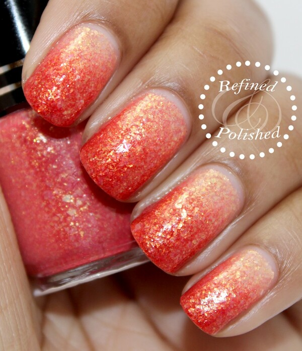 Nail polish swatch / manicure of shade Pretty and Polished Kimono'ver Here