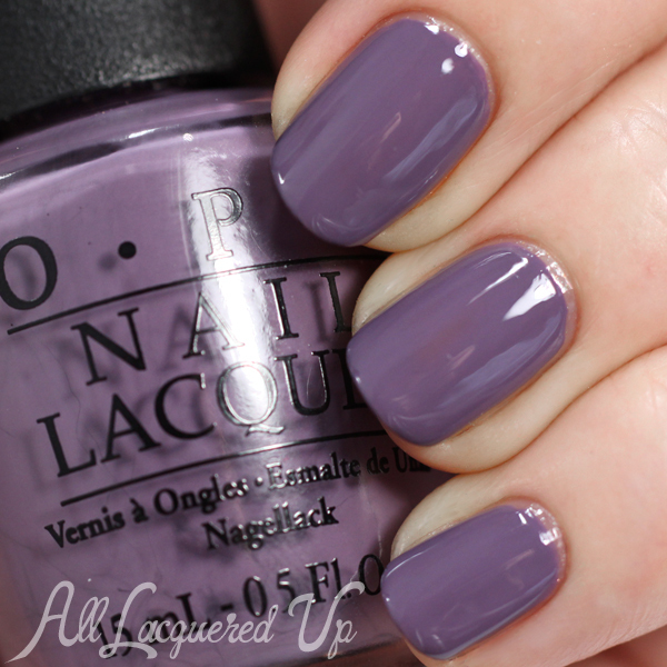 Nail polish swatch / manicure of shade OPI Hello Hawaii Ya