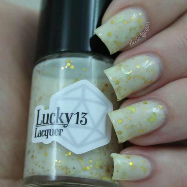 Nail polish swatch / manicure of shade Lucky13 Lacquer Lord of the Moon