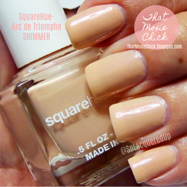 Nail polish swatch / manicure of shade SquareHue Arc de Triomphe