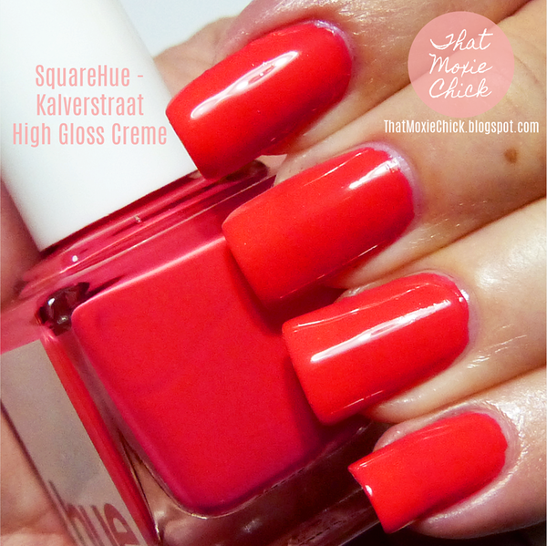 Nail polish swatch / manicure of shade SquareHue Kalverstraat