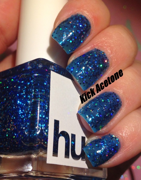 Nail polish swatch / manicure of shade SquareHue Copacabana