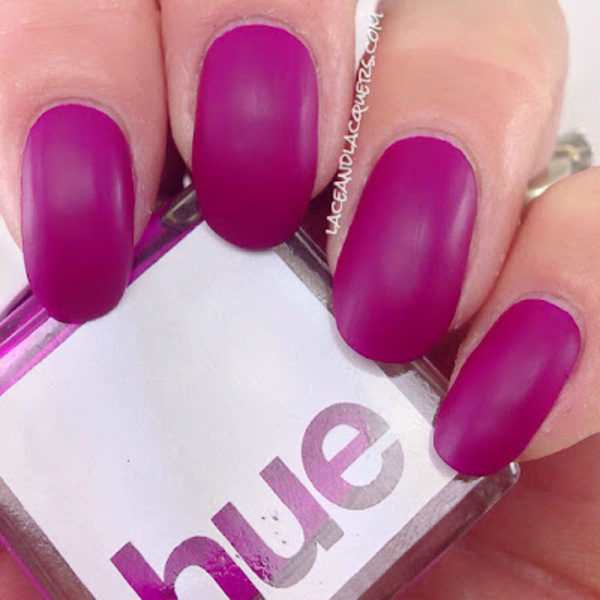 Nail polish swatch / manicure of shade SquareHue Tune In (1966)