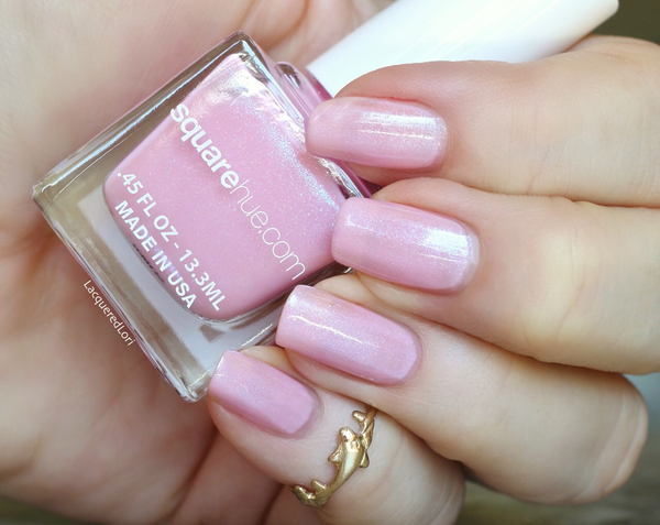 Nail polish swatch / manicure of shade SquareHue Mallory Square