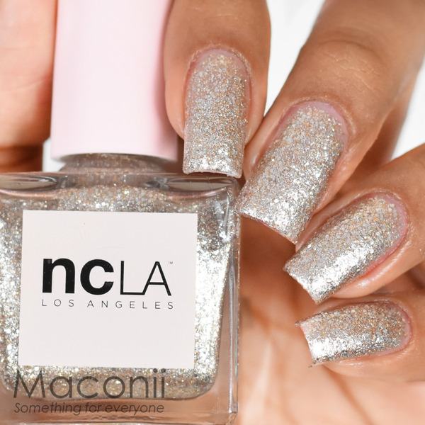 Nail polish swatch / manicure of shade NCLA Grace