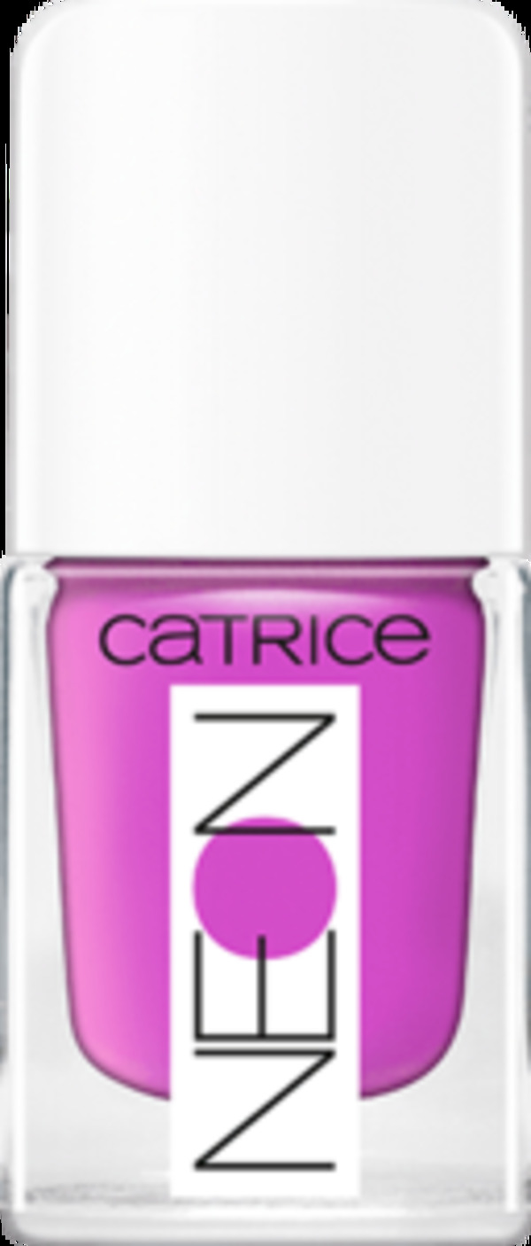 Nail polish swatch / manicure of shade Catrice Powered Purple