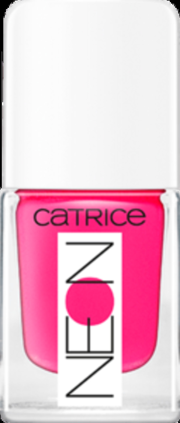 Nail polish swatch / manicure of shade Catrice Flashy Pink