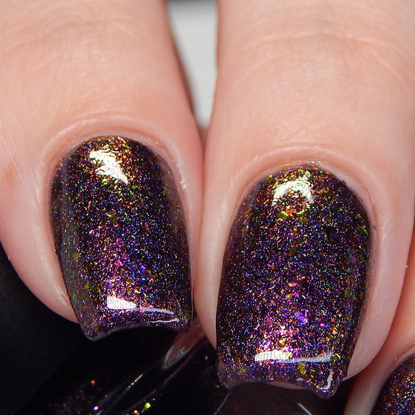 Nail polish swatch / manicure of shade Starbeam Isle of Demons