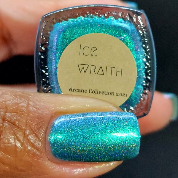 Nail polish swatch / manicure of shade Starbeam Ice Wraith
