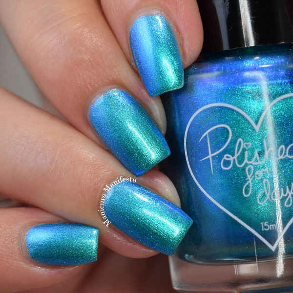 Nail polish swatch / manicure of shade Polished for Days Hitchhiking Ghosts