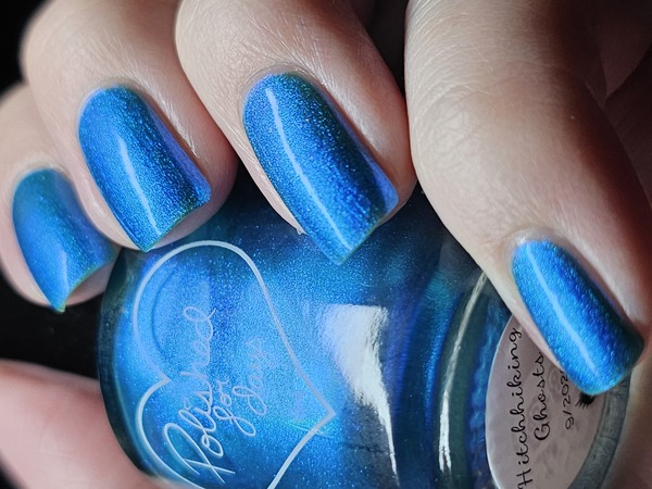 Nail polish swatch / manicure of shade Polished for Days Hitchhiking Ghosts