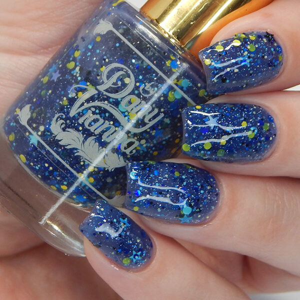 Nail polish swatch / manicure of shade Dany Vianna Starry Sky