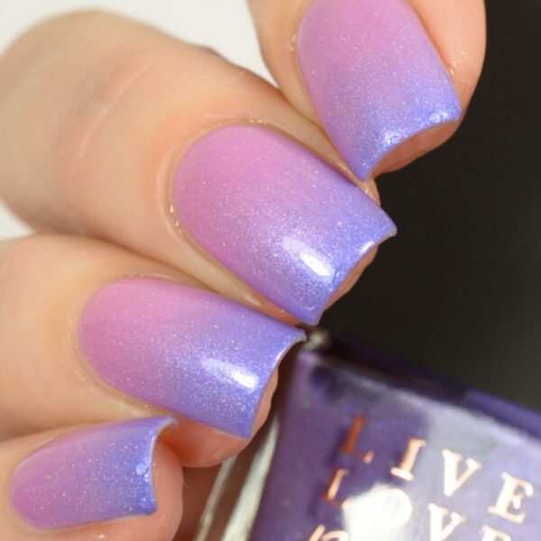 Nail polish swatch / manicure of shade Live Love Polish Iris