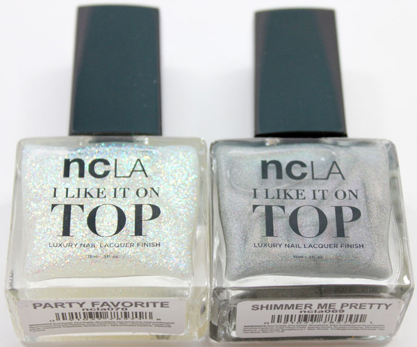 Nail polish swatch / manicure of shade NCLA Party Favorite