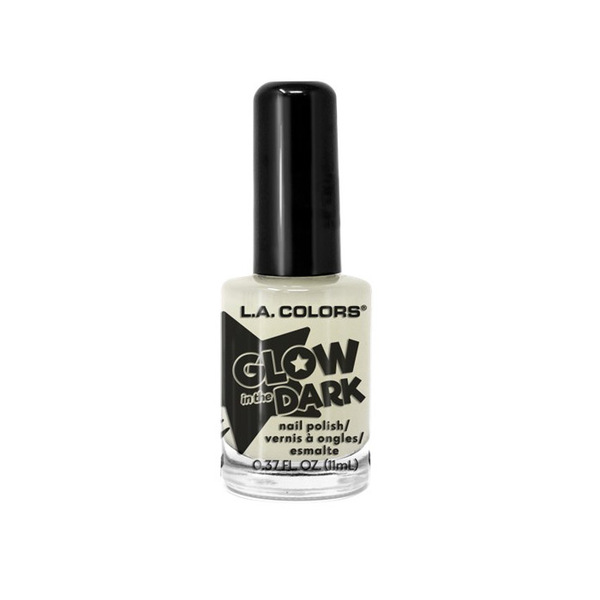 Nail polish swatch / manicure of shade L.A. Colors Glowing