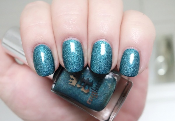 Nail polish swatch / manicure of shade A England Catherine Howard