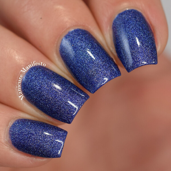 Nail polish swatch / manicure of shade A England Katherine Parr
