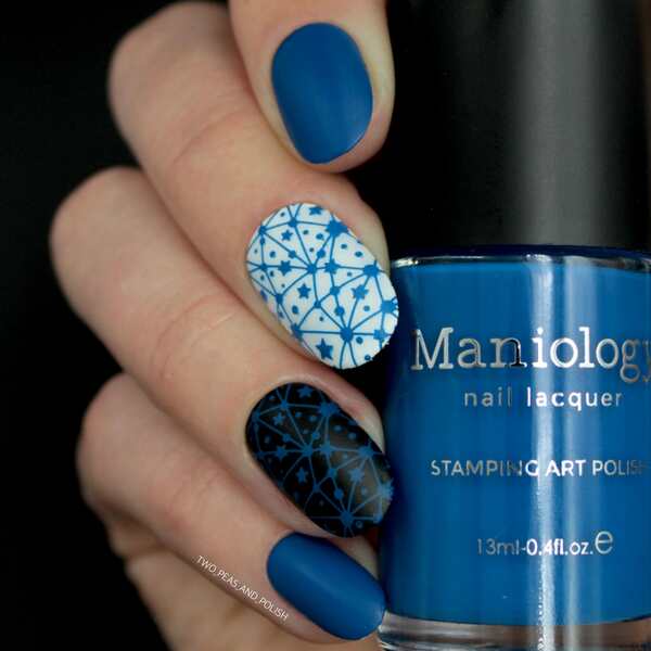 Nail polish swatch / manicure of shade Maniology Cosmic Latte