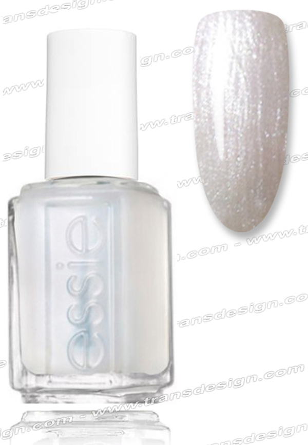Nail polish swatch / manicure of shade essie Over the Moon-Stone