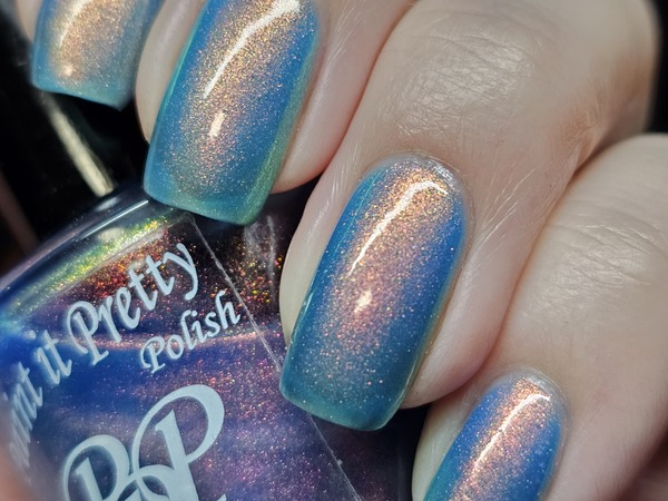 Nail polish swatch / manicure of shade Paint It Pretty Polish Rainbow Hair