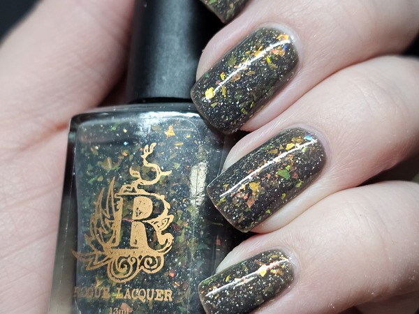 Nail polish swatch / manicure of shade Rogue Lacquer Goin' Down The Bayou