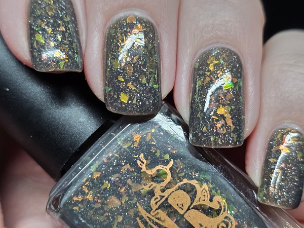 Nail polish swatch / manicure of shade Rogue Lacquer Goin' Down The Bayou