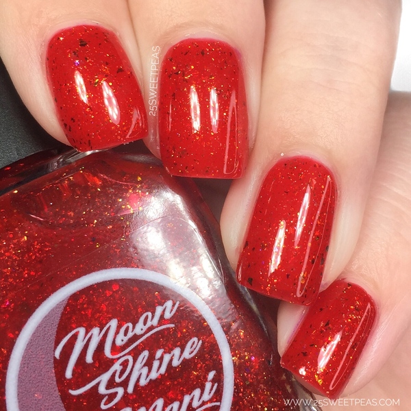 Nail polish swatch / manicure of shade Moonshine Mani I Am Calm!