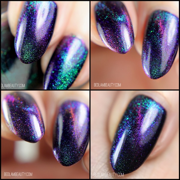 Nail polish swatch / manicure of shade Cuticula Magic Mirror