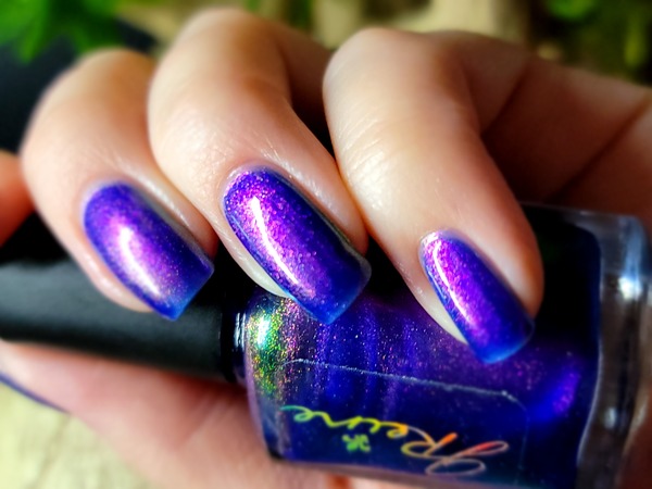 Nail polish swatch / manicure of shade JReine Nocturnally Na'vi