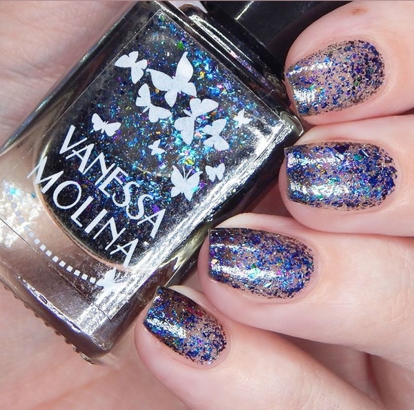 Nail polish swatch / manicure of shade Vanessa Molina Magic Constellation