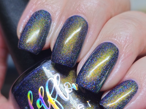 Nail polish swatch / manicure of shade Wildflower Lacquer Geralt Can Have All My Coins