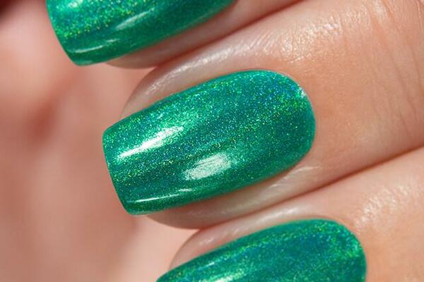 Nail polish swatch / manicure of shade Lolli Polish Pisces
