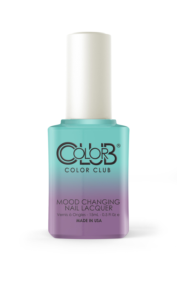 Nail polish swatch / manicure of shade Color Club Cool Story