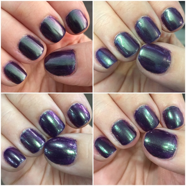 Nail polish swatch / manicure of shade Color Club Portfolio