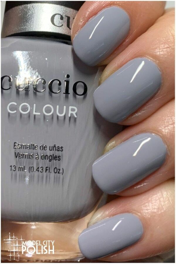 Nail polish swatch / manicure of shade Cuccio I Reflect