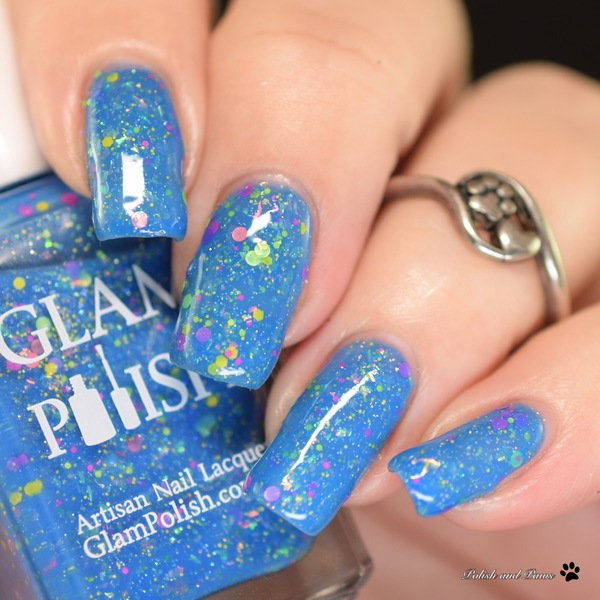 Nail polish swatch / manicure of shade Glam Polish Sea You Soon!