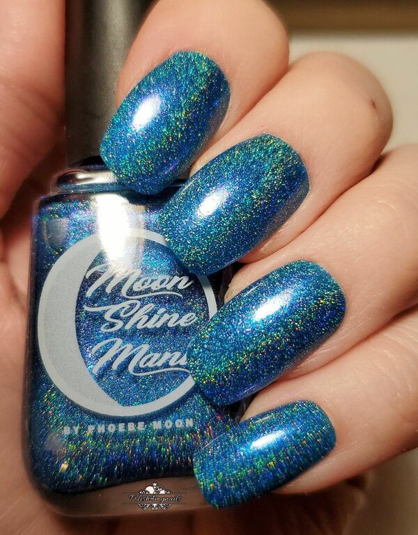 Nail polish swatch / manicure of shade Moonshine Mani Joy's Rock Candy