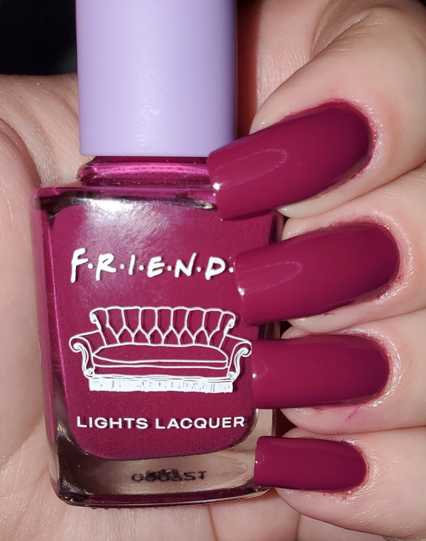 Nail polish swatch / manicure of shade Lights Lacquer How You Doin'