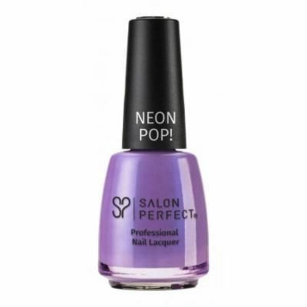 Nail polish swatch / manicure of shade Salon Perfect Prim and Purple