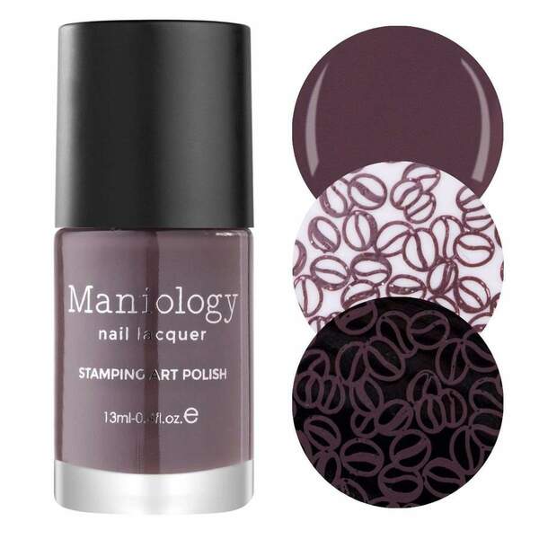 Nail polish swatch / manicure of shade Maniology Boba