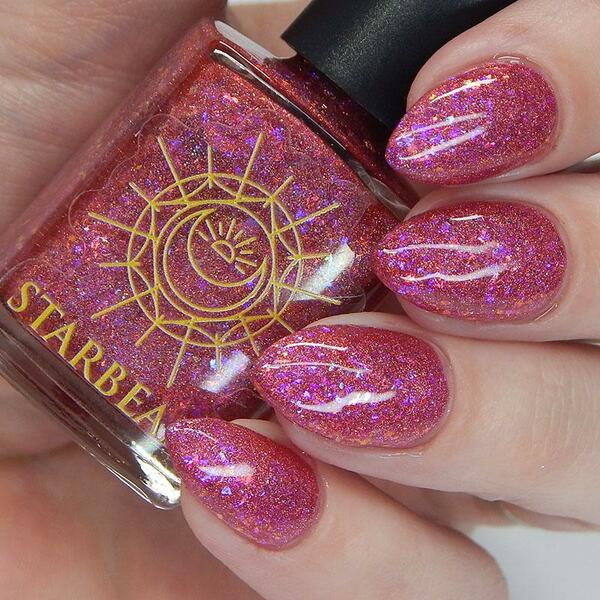 Nail polish swatch / manicure of shade Starbeam Everlasting Gobstopper