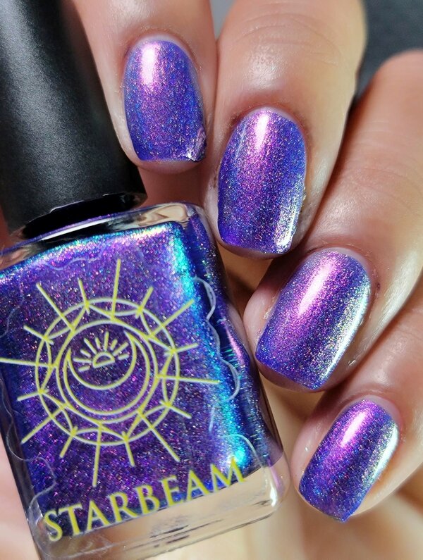 Nail polish swatch / manicure of shade Starbeam Pure Imagination
