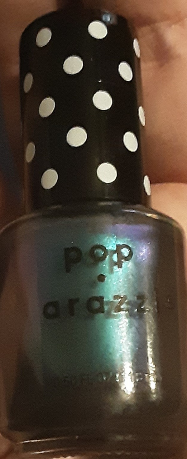 Nail polish swatch / manicure of shade Pop-arazzi Mermaid Charade