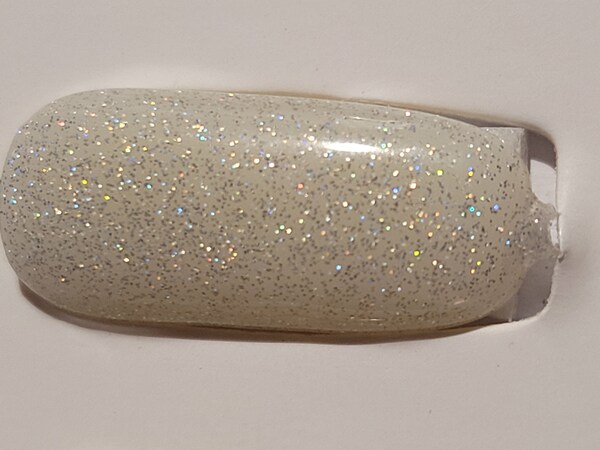 Nail polish swatch / manicure of shade Gelaze Fairy Dust