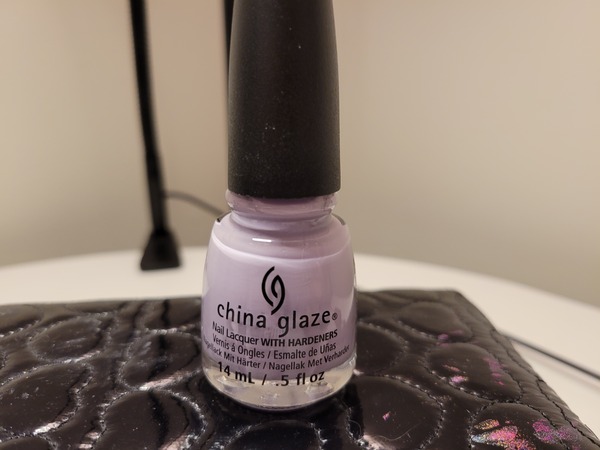 Nail polish swatch / manicure of shade China Glaze A Waltz in the Park