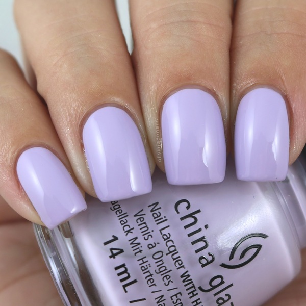 Nail polish swatch / manicure of shade China Glaze A Waltz in the Park