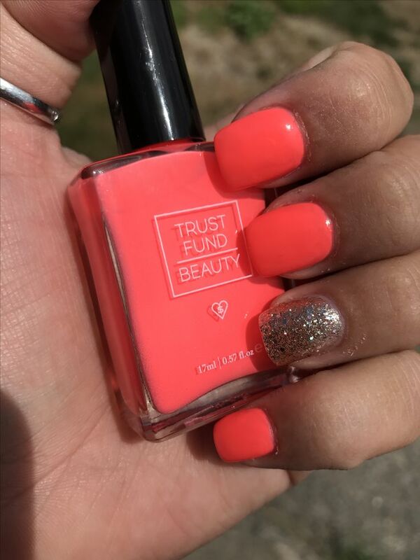 Nail polish swatch / manicure of shade Trust Fund Beauty Game Changer